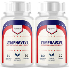 (2 Pack) Lymphavive Advanced Support for Healthy Bod, Lympha Vive 120 Capsules