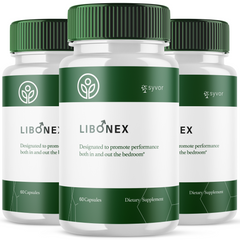 Libonex for Men Advanced Libo Nex Max Formula Supplement (3 Pack - 180 Capsules)