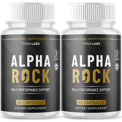 (2 Pack) Alpha Rock Advanced Male Healt Support VItamin AlphaRock 120 Capsules