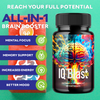 Image of IQ Blast Pro Brain Supplement Enhance Cognitive Function and Clarity (5 Pack - 300 Capsules)