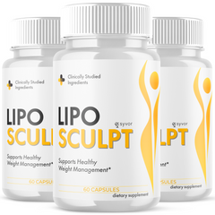 Lipo Sculpt Advanced Energy & Fitness Vitamin LipoSculpt (3 Pack - 180 Capsules)