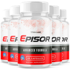 (5 Pack) Episor Advanced Male Health Support Vitamin Supplement 300 Capsules