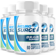 Neuro Surge Pills (5 Pack - 300 Capsule)