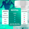 Image of (2 Pack) Revital Advanced Energy & Fitness Formula Supplement Revi Tal 120 Caps