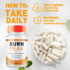 Image of (5 Pack) Burn Peak Supplement Pills 300 Capsules