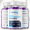 Image of Proliving Male Gummy Advanced Vitamin Pro Living Supplement (3 Pack - 180 Gummies)
