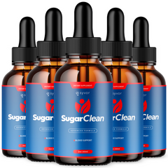 (5 Pack) Sugar Clean Drops SugarClean Supplement 150 Servs