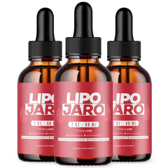 (3 Pack) LipoJaro Drops Advanced Health & Fitness Formula Lipo Jaro 90 Servings