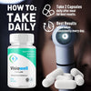 Image of (1 Pack) Visiowell Support Healthy Eye Vision & Function Visio Well 60 Capsules