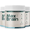 Image of (3 Pack) Max Brain Powder Natural Brain Support Supplement MaxBrain 90 Servings