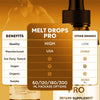 Image of (2 Pack) Melt Drops Pro Natural Health & Fitness Formula MeltDrops 60 Servings
