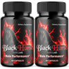 Image of (2 Pack) Black Horse Advanced Male Health Support Supplement BlackHorse 120 Capsules