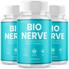Bio Nerve BioNerve Supplement Pills (3 Pack - 180 Capsules)