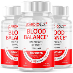 (3 Pack) CardioGLX Advanced Blood Health Support Supplement Cardio GLX 180 Caps