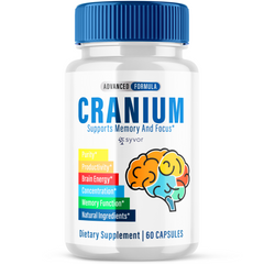Cranium Advanced Formula Supplement Brain Health Support 60 Capsules
