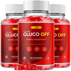 (3 Pack) Gluco Off ACV Gummys Advanced Blood Health Support GlucoOff 180 Gummies