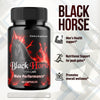 Image of (3 Pack) Black Horse Advanced Male Health Support Supplement BlackHorse 180 Capsules