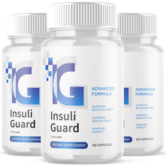 (3 Pack) Insuli Guard Advanced Blood Health Supplement InsuliGuard 180 Capsules