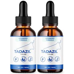 (2 Pack) Tadazil Male Health Support Drops Advanced Tada Zil Vitamin 60 Servings