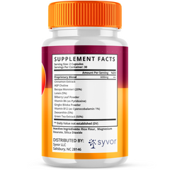 Glycetra Advanced Glycogen Supplement Pills Natural Circulation Support (5 Pack - 300 Capsules)