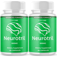 (2 Pack) Neurotril All Natural Brain Supplement Neuro Tril 120 Capsule