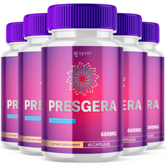 Presgera Advanced Nerve Support Formula Maximum Strength Vitamin (5 Pack-300 Capsules)