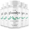Image of (5 Pack) Glucolyn Blood Balance Advanced Support Glycogen Vitamin 300 Capsule