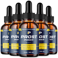 (5 Pack) Prost Power Male Support Drops ProstPower Advanced Supplement 150 Servs