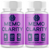 Image of Memo Clarity All Natural Formula Brain Supplement (2 Pack - 120 Capsules)