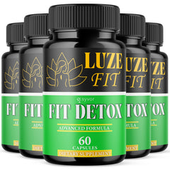 (5 Pack) Luze Fit Advanced Energy & Fitness Support Formula LuzeFit 300 Capsules