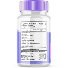 Flush Factor Plus Supplement Pills (3 Pack 180 Capsules)
