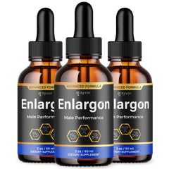 (3 Pack) Enlargon Male Support Drops Advanced Enlarg On Supplement 90 Servings
