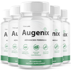 (5 Pack) Augenix Pills Support Healthy Eye Vision & Function Auge Nix 300 Caps
