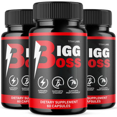 (3 Pack) Bigg Boss Advanced Male Health Support VItamin BiggBoss 180 Capsules