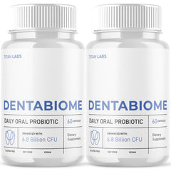 (2 Pack) Dentabiome Oral Probiotic Pills for Healthy Teeth & Gums 120 Capsules