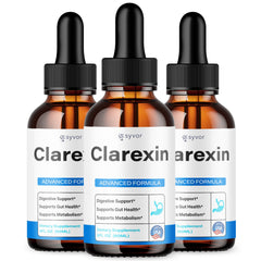 (3 Pack) Clarexin Drops Advanced Gut Health Support Max Supplement 90 Servings