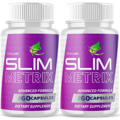 (2 Pack) Slim Metrix Advanced Energy & Fitness Formula SlimMetrix 120 Capsules