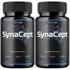 (2 Pack) SynaCept All Natural Brain Supplement Syna Cept 120 Capsules