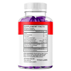 (2 Pack) Lyvaris Male ACV Gummy Male Health Support Formula Ly Varis 120 Gummies