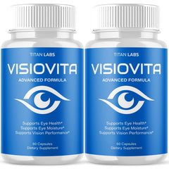(2 Pack) Visiovita Support Healthy Eye Vision & Function Visio Vita 120 Capsules