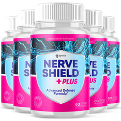 (5 Pack) Nerve Shield All Natural NerveShield Supplement 300 Capsules