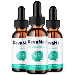 RevaNail Drops, Support All Skin Types and Nails Reva Nail 90 servings (3 Pack)