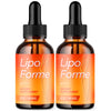 Image of (2 Pack) Lipo Forme Drops Advanced Health & Fitness Vitamin LipoForme 60 Serves