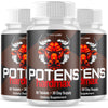 Image of (3 Pack) Potens Hardmax Advanced Male Support Supplement PotensHardmax 180 Capsules