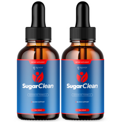 (2 Pack) Sugar Clean Blood Support Drops SugarClean Vitamin Supplement 60 Servs