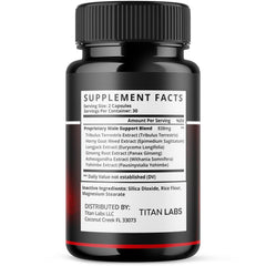 (5 Pack) Gorilla Flow Advanced Male Support Supplement GorillaFlow 300 Capsules