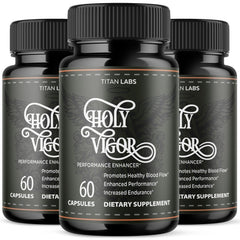 (3 Pack) Holy Vigor Advanced Male Support Vitamin Supplement HolyVigor 180 Capsules