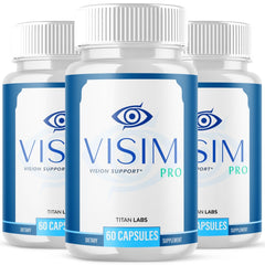 (3 Pack) Visim Pro Support Healthy Eye Vision & Function VisimPro 180 Capsules