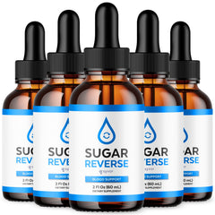 Sugar Reverse Advanced Glycogen Support Drops Advanced Formula Glyco Supplement (5 Pack)