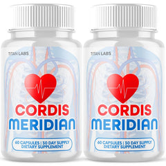 (2 Pack) Cordis Meridian Advanced Blood Support Vitamin CordisMeridian 120 Capsules